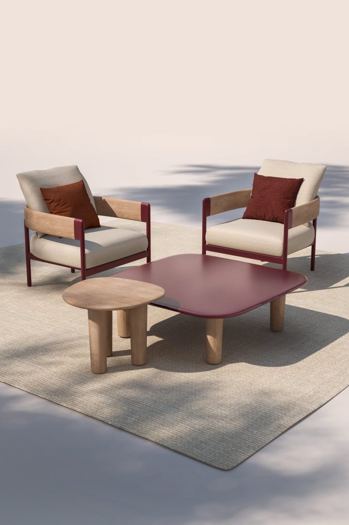 意大利家具品牌:Talenti新推出的户外家具系列Flow