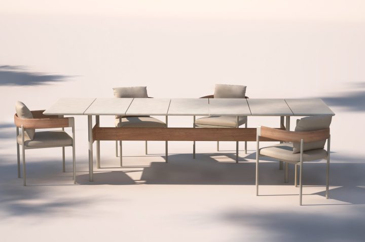 意大利家具品牌:Talenti新推出的户外家具系列Flow