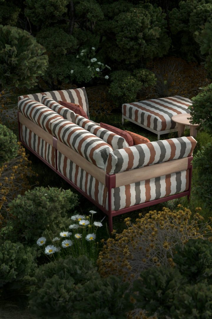 意大利家具品牌:Talenti新推出的户外家具系列Flow