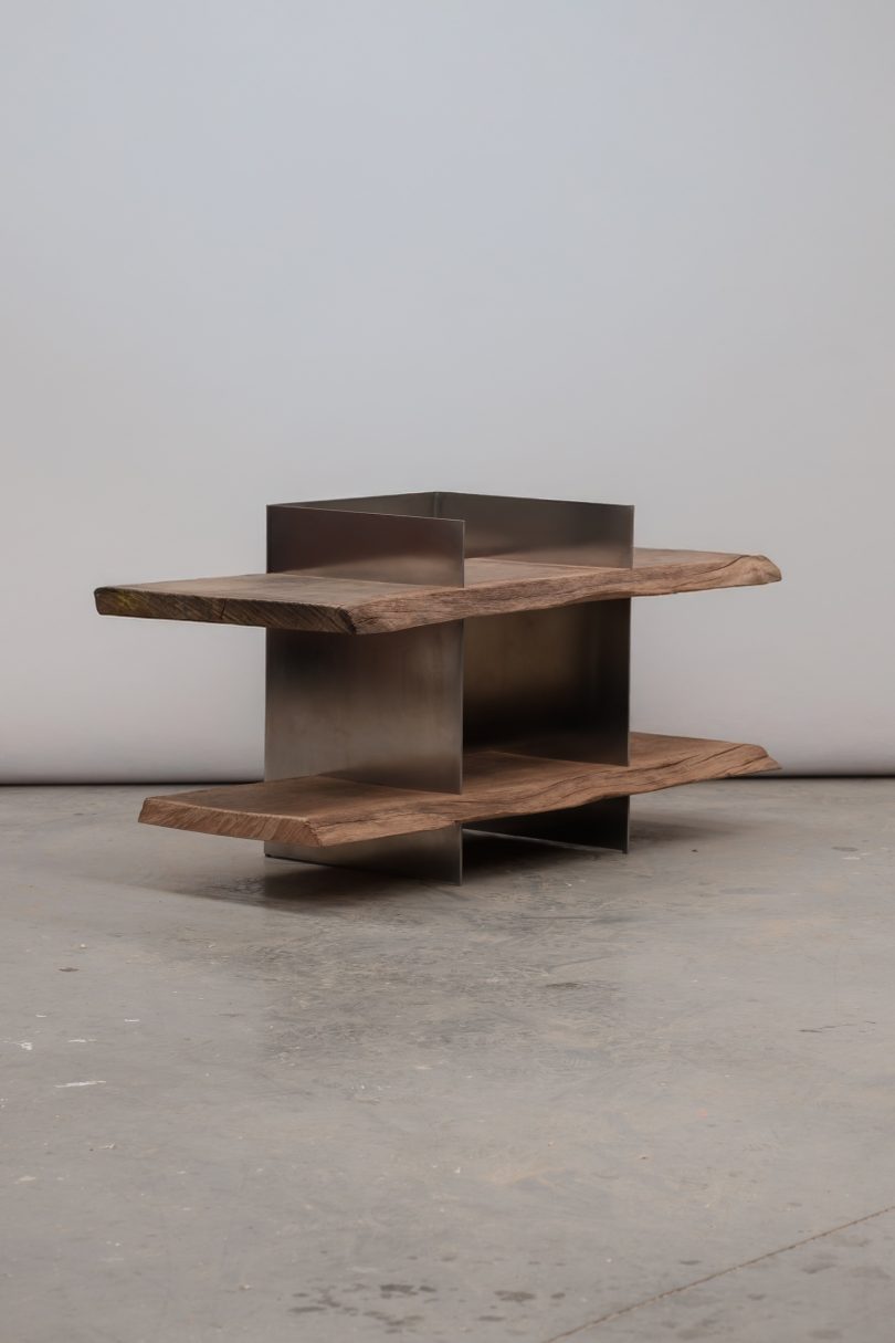 Joris Verstrepen设计的极简的架子 3:4 Low Rack