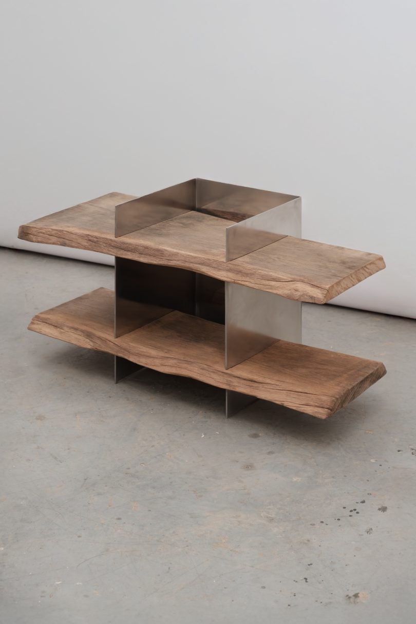 Joris Verstrepen设计的极简的架子 3:4 Low Rack