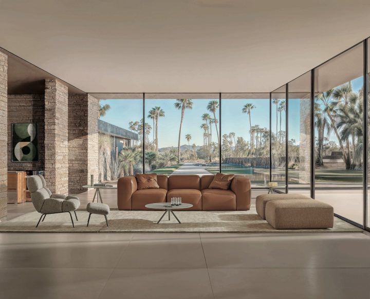 由Controvento设计的极简主义沙发Bangle