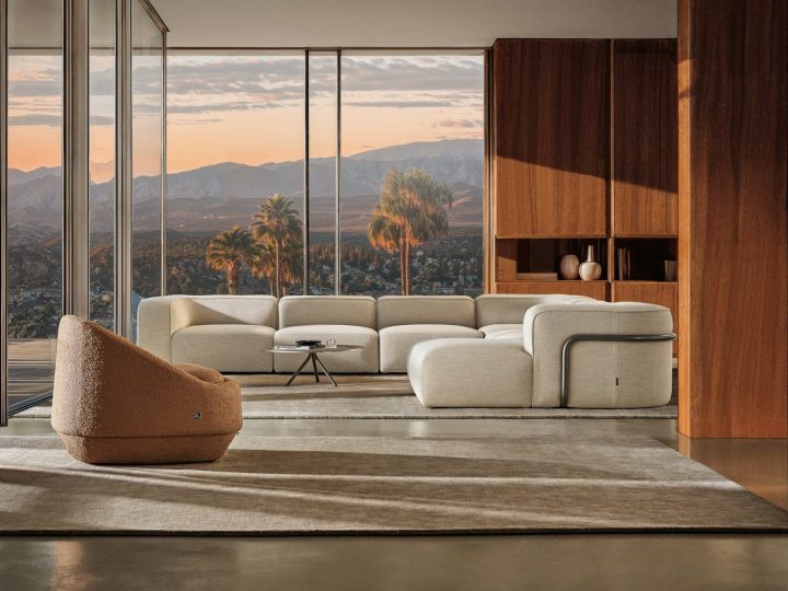 由Controvento设计的极简主义沙发Bangle