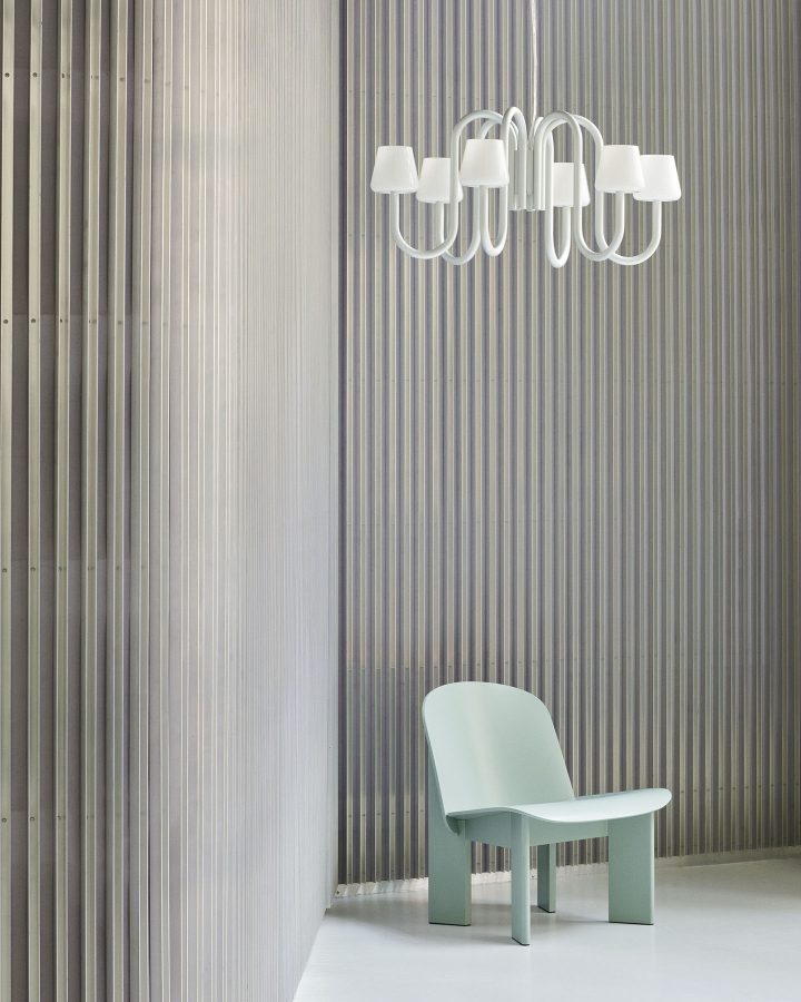 Andreas Bergsaker设计的休闲椅Chisel Lounge Chair