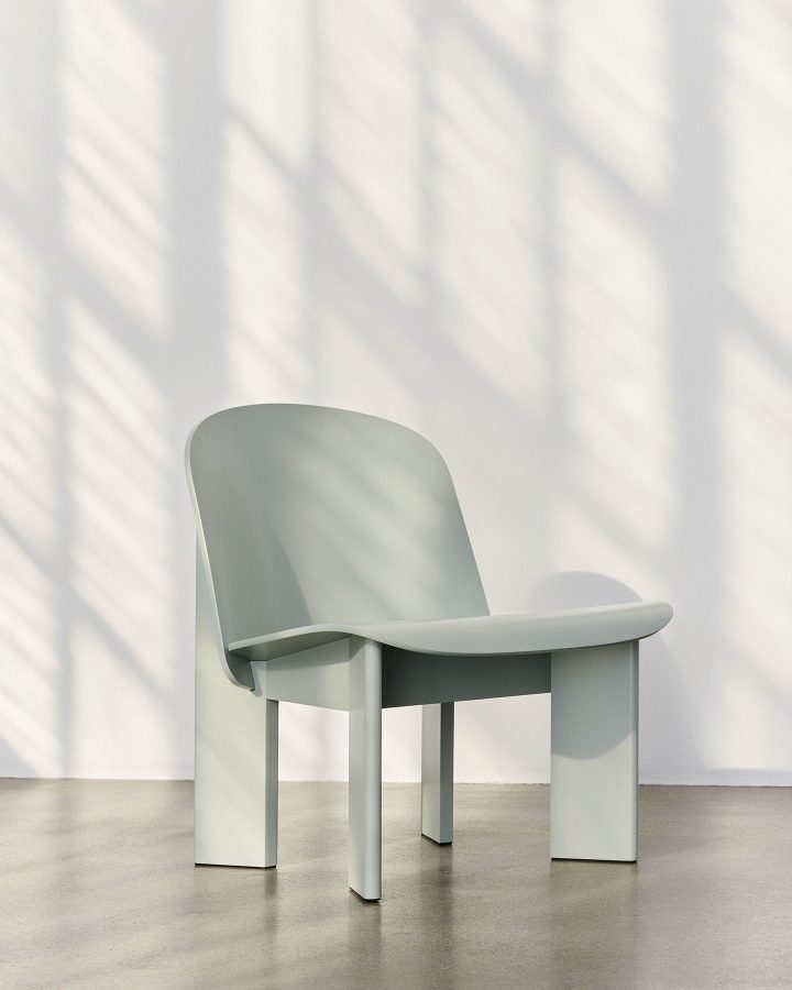 Andreas Bergsaker设计的休闲椅Chisel Lounge Chair