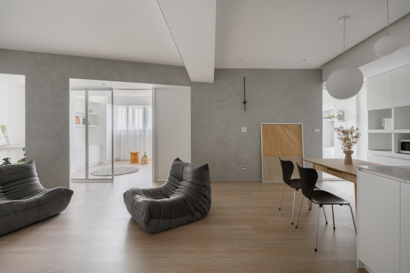 Shan Shan Chuan Design设计的极简住宅Cloister Studio