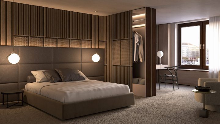 Bigfoot®Milano:入口通道步入式衣柜或合同空间的解决方案