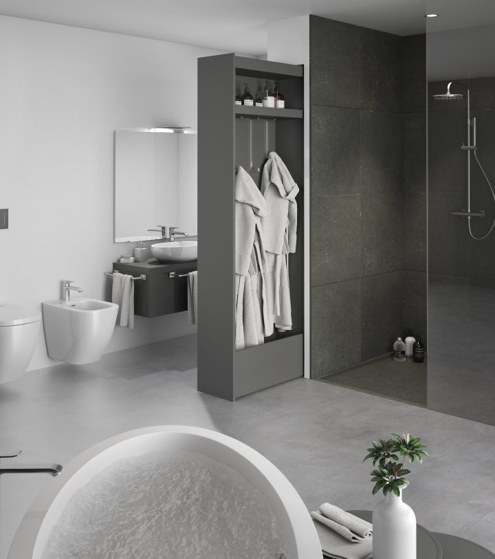 Bigfoot®Milano:入口通道步入式衣柜或合同空间的解决方案