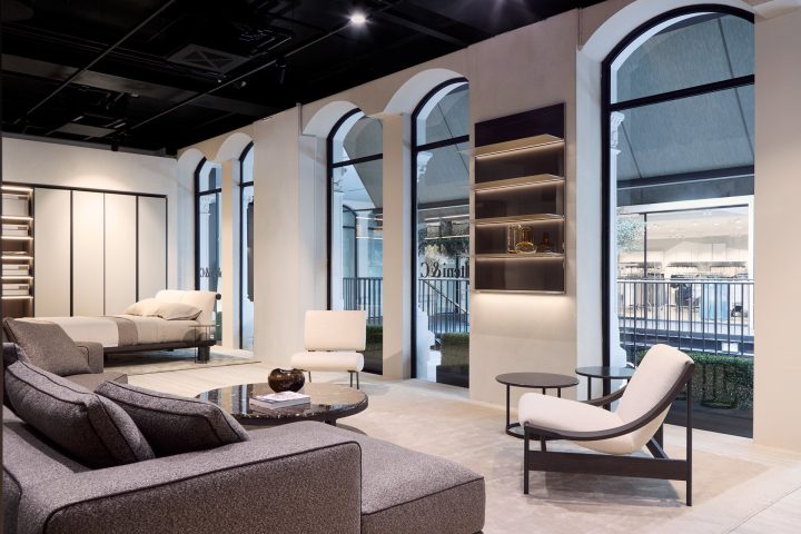 意大利家具品牌:Molteni&C展示与GamFratesi合作的作品