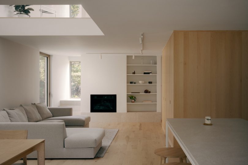 APPAREIL Architecture设计的极简住宅Pied-de-vent Residence