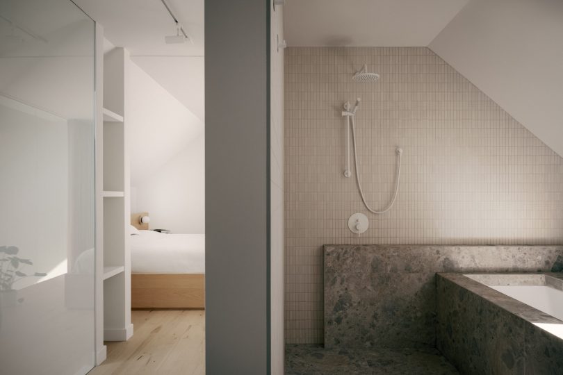 APPAREIL Architecture设计的极简住宅Pied-de-vent Residence