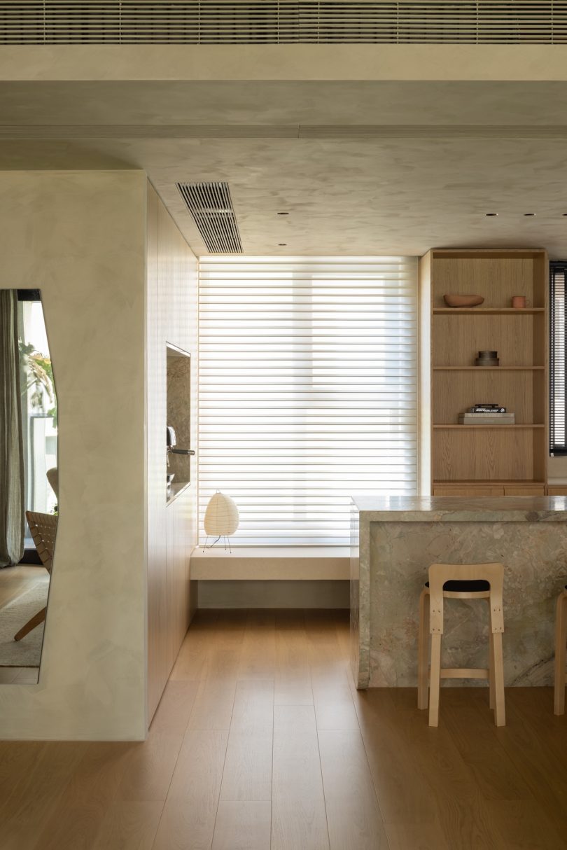 YWB DESIGN STUDIO设计的极简公寓Runqi Apartment