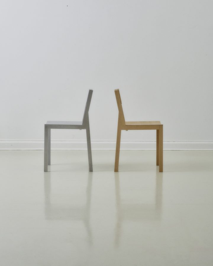 Jonas Trampedach设计的极简椅子Sample Chair