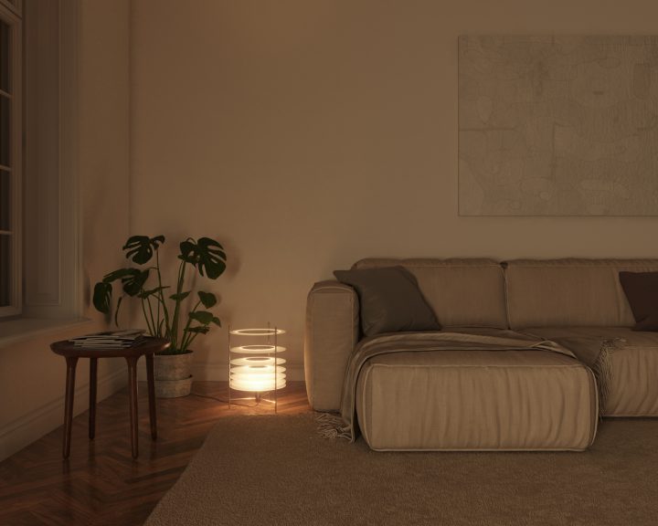 由Guido Valín设计的极简主义灯具Topuro