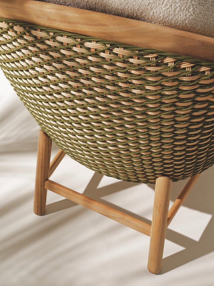 意大利家具品牌:Ethimo编织纤维外壳带来户外舒适体验