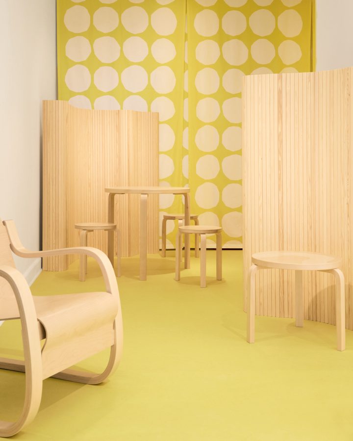 芬兰家具品牌:Artek携手Marimekko推出限量版家具系列