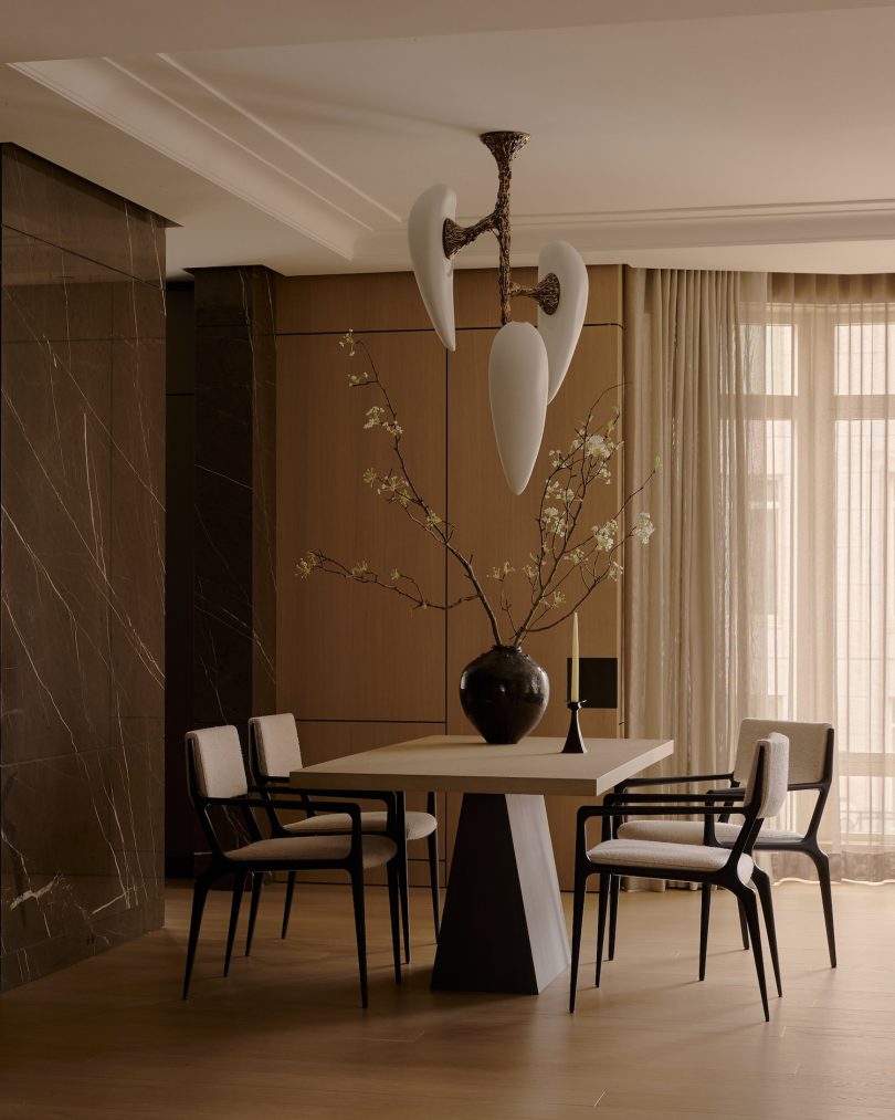 Jessica Gersten Design设计的极简公寓15 Central Park West