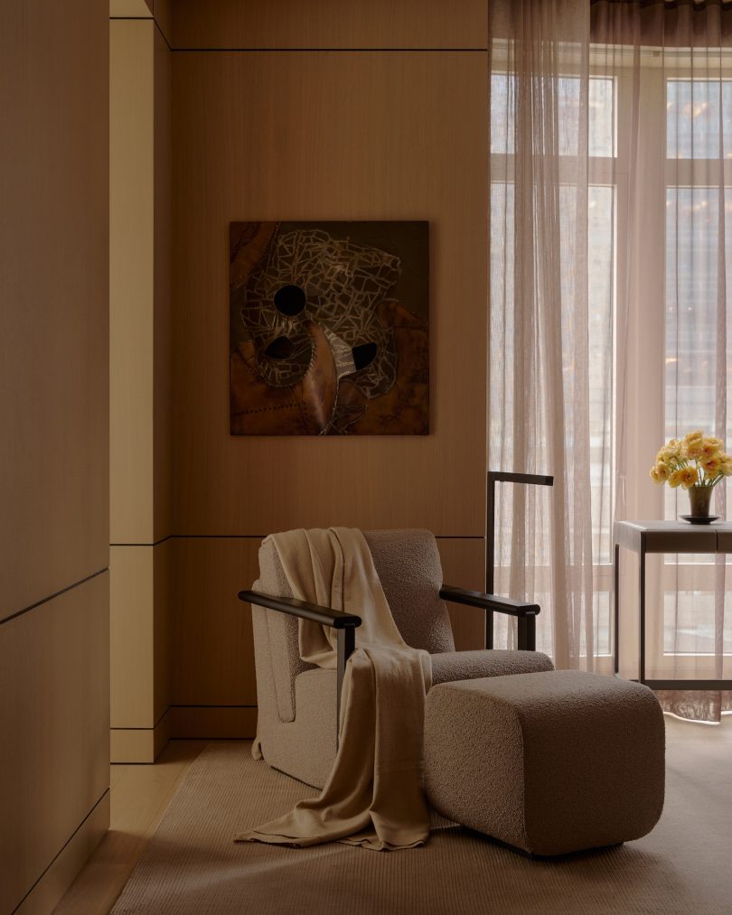 Jessica Gersten Design设计的极简公寓15 Central Park West