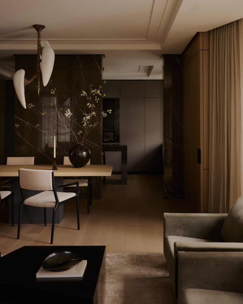 Jessica Gersten Design设计的极简公寓15 Central Park West