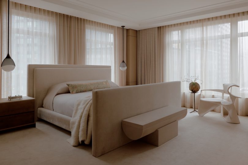 Jessica Gersten Design设计的极简公寓15 Central Park West