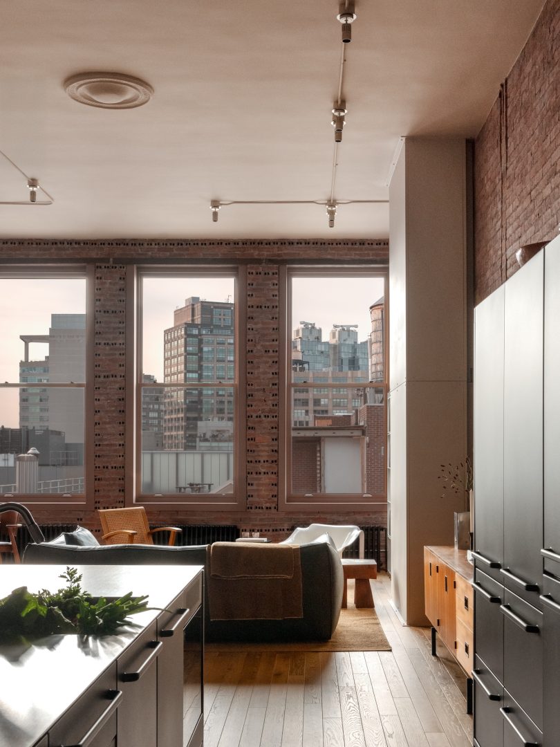 MV-LLC设计的极简主义公寓Mercer Street Residence