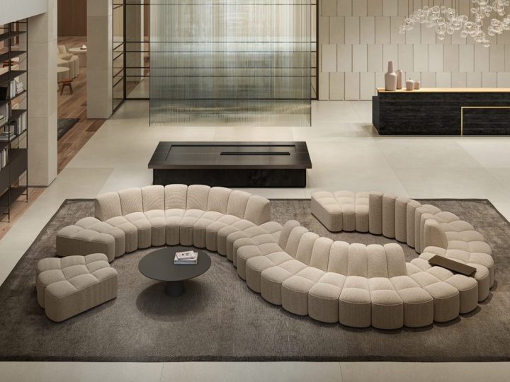 意大利家具品牌:MDF Italia,由Snøhetta设计的Array沙发