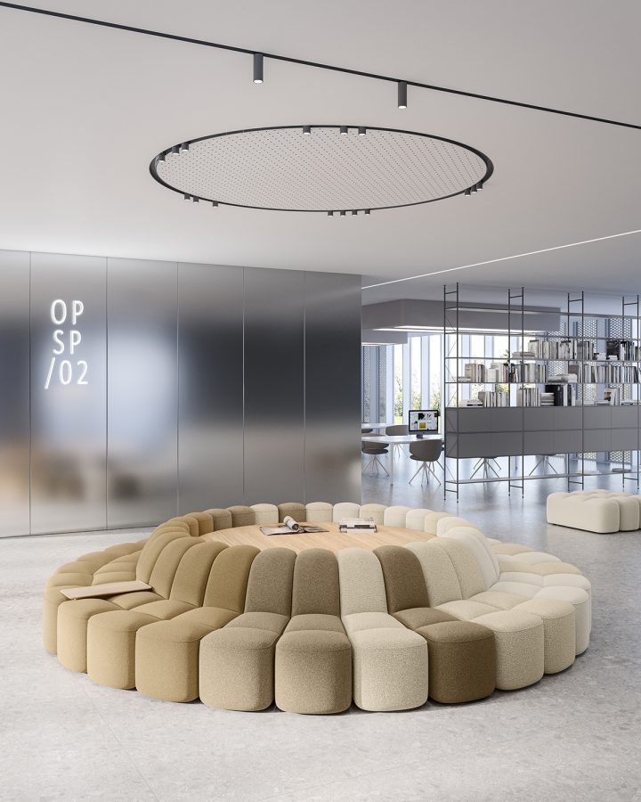 意大利家具品牌:MDF Italia,由Snøhetta设计的Array沙发