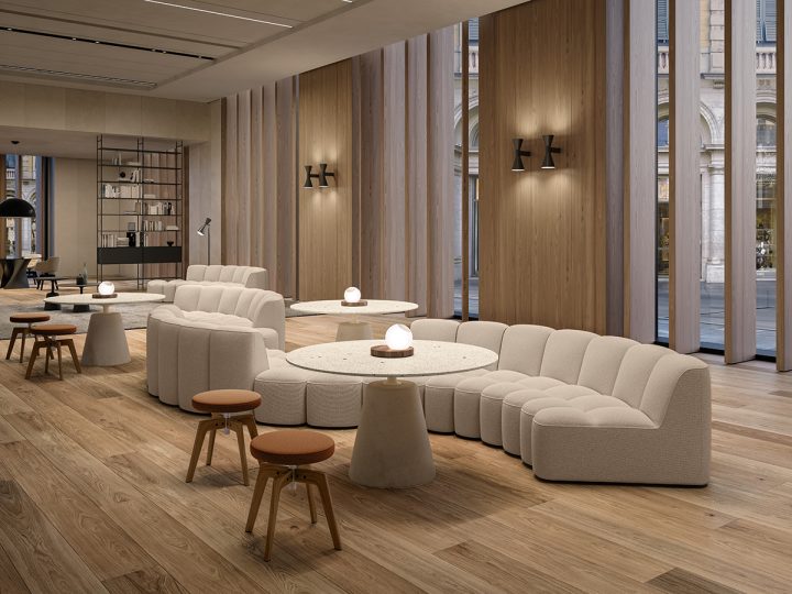 意大利家具品牌:MDF Italia,由Snøhetta设计的Array沙发