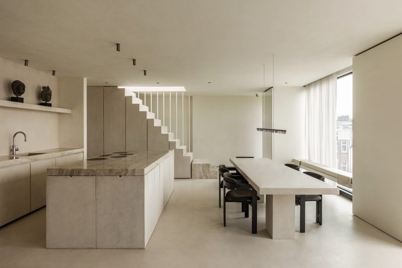 由Studio Lensing设计的极简主义住宅Amsterdam House