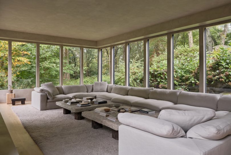 由Tina Rich设计的极简主义住宅Greenwich Modern