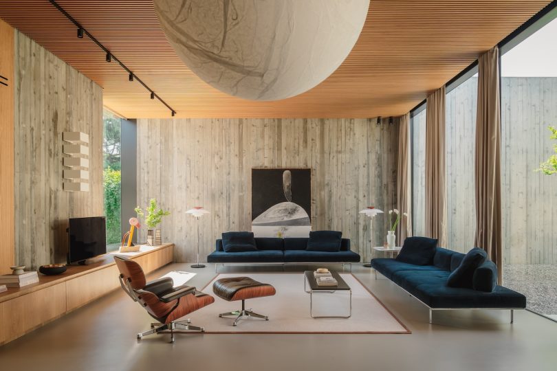 MIDE architetti设计的极简住宅House with Internal View