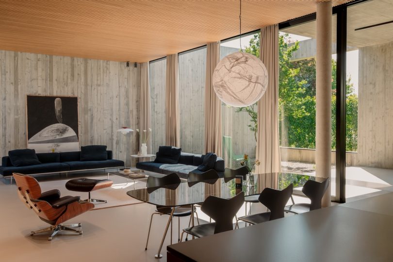 MIDE architetti设计的极简住宅House with Internal View