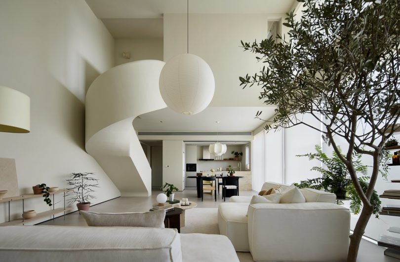 Chen Zhichao Design设计的极简主义住宅Soft Light