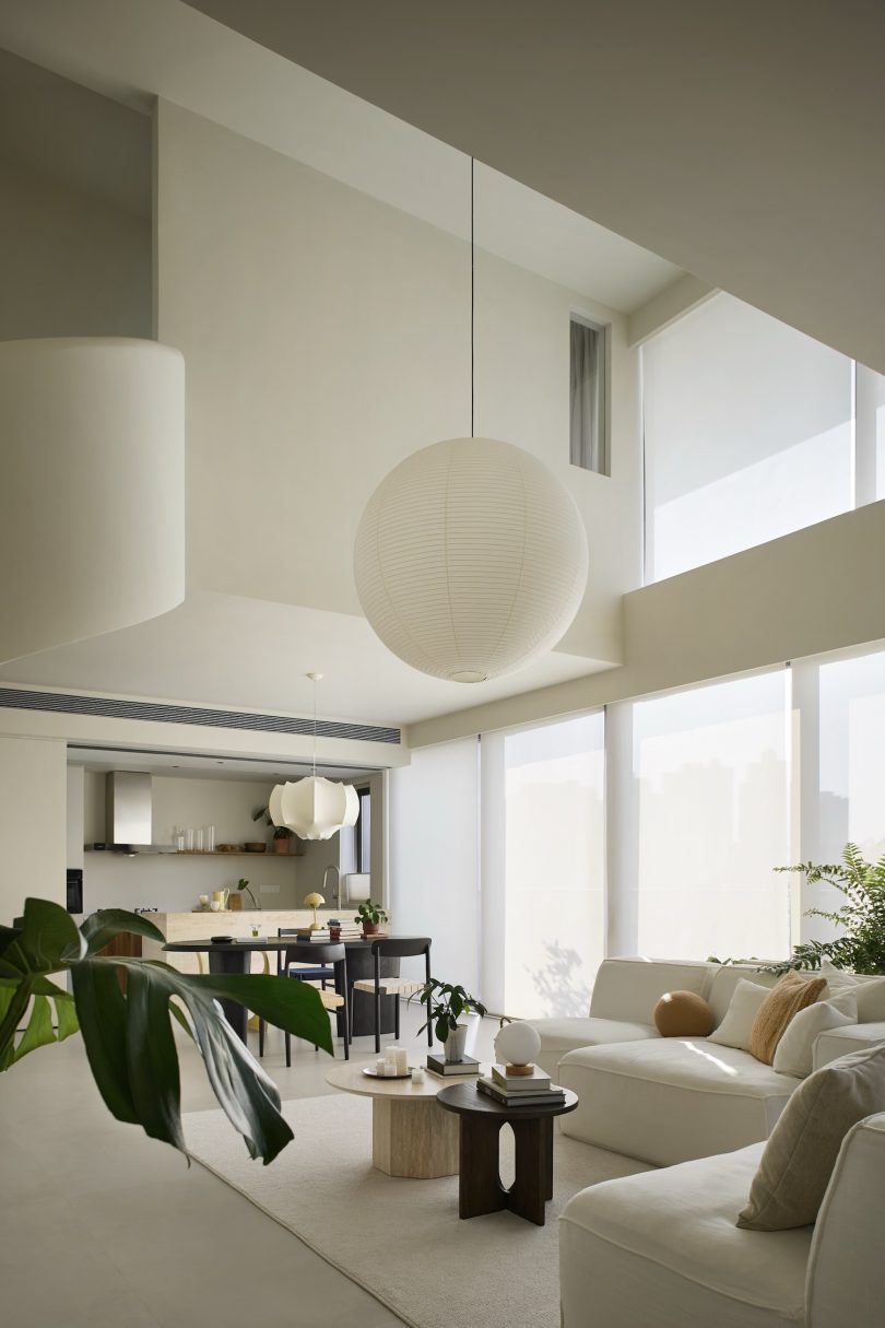 Chen Zhichao Design设计的极简主义住宅Soft Light