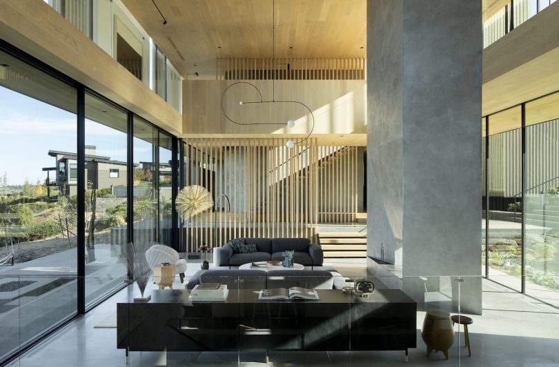 由Hacker设计的极简主义住宅Tetherow Overlook House