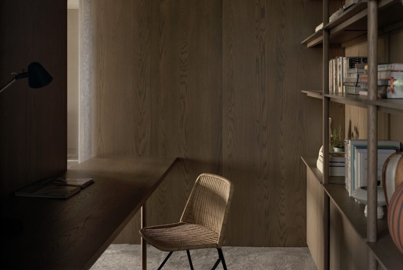 由Lovell Burton设计的极简主义公寓99 Spring Street