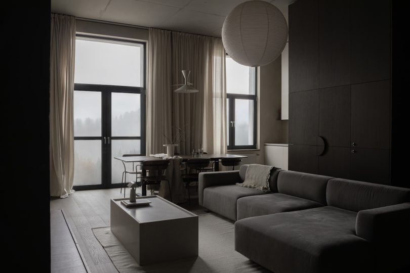 Sasha Hamolin设计的极简主义公寓MM|VV apartment