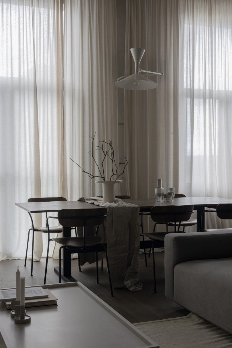 Sasha Hamolin设计的极简主义公寓MM|VV apartment