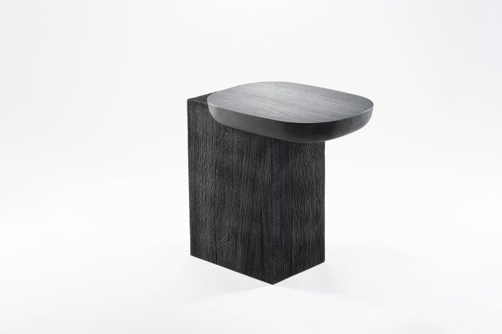 克罗地亚设计品牌：Alain Gilles的雕塑和不对称的咖啡桌