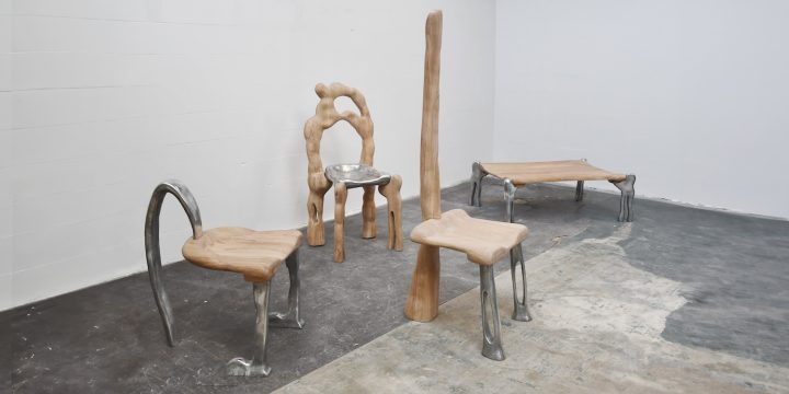 Chaeeun Lee设计的极简家具The Parasitic Factors