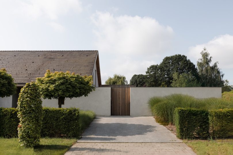 Max Luciano Geldof设计的极简主义住宅Sint-Amands