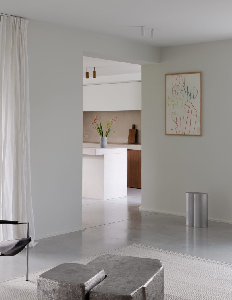 Max Luciano Geldof设计的极简主义住宅Sint-Amands