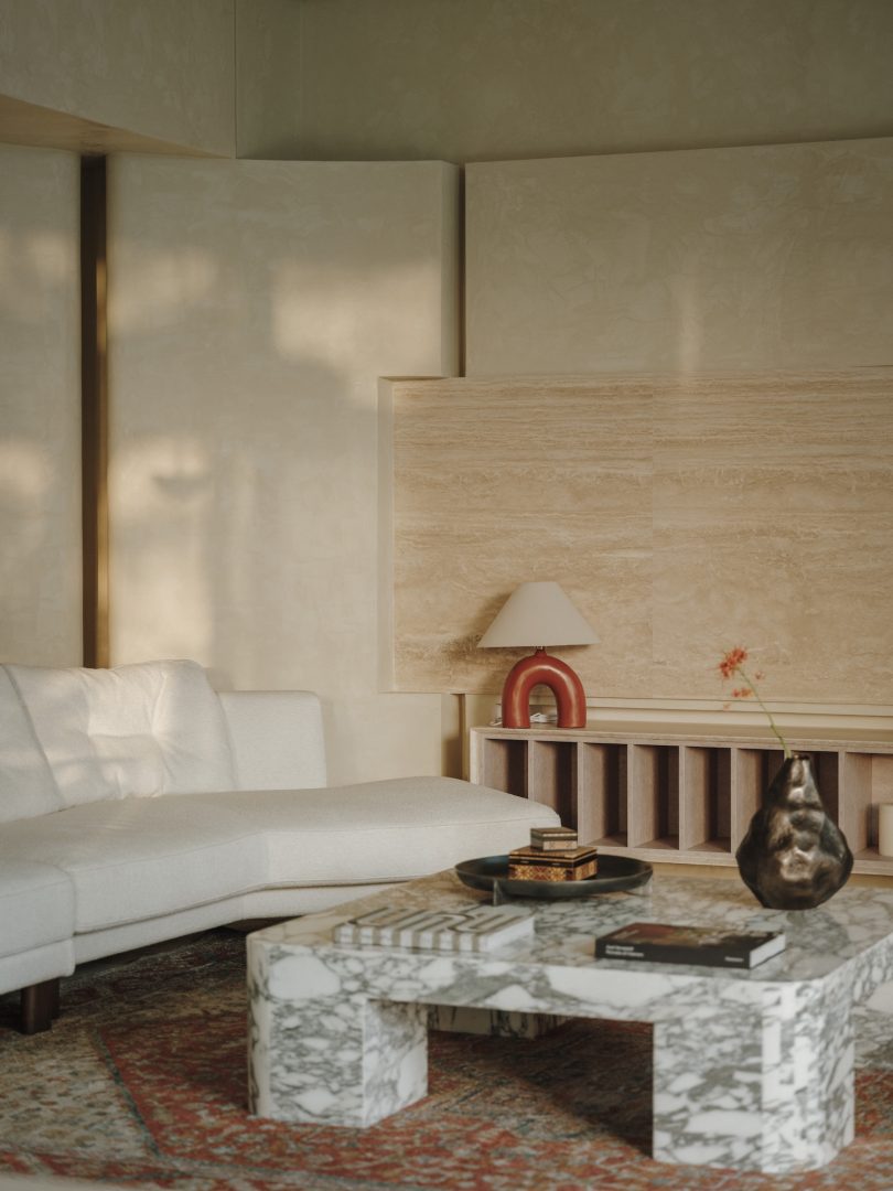 IN BLOSSOM INTERIOR设计的极简住宅Dubai Beach Villa