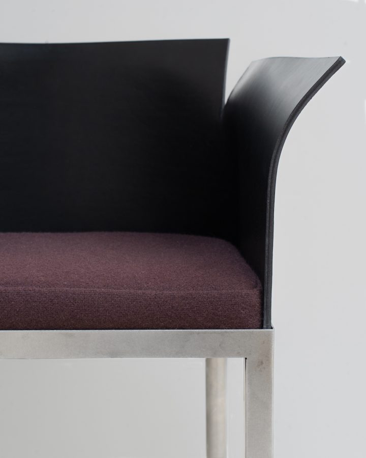 由设计工作室Vormen设计的极简主义椅子Dusk