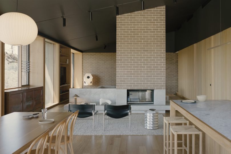 Figureground Architecture设计的极简住宅Warrandyte House