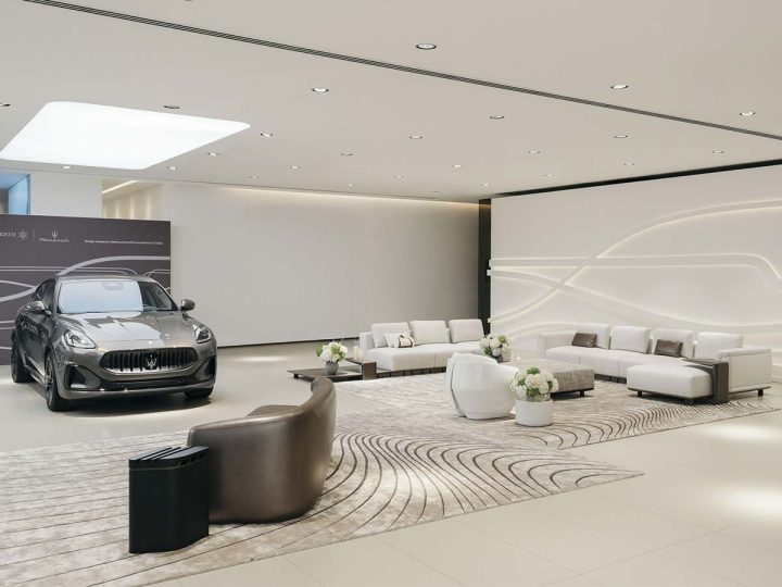 意大利家具品牌:Giorgetti和Maserati合作在阿联酋亮相