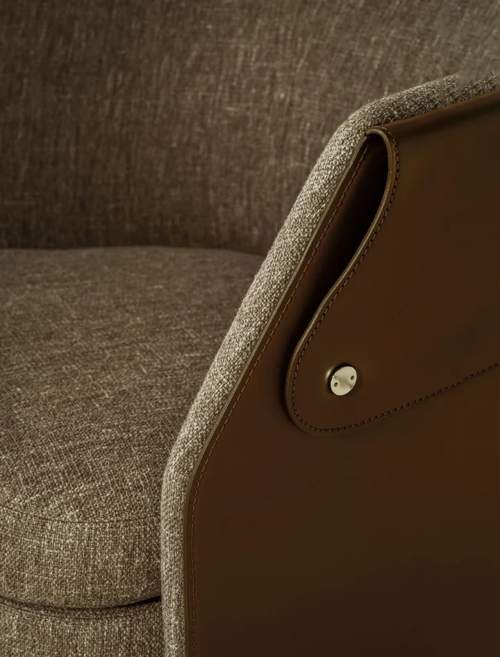 意大利家具品牌：Flexform推出全新设计的扶手椅Ozzy