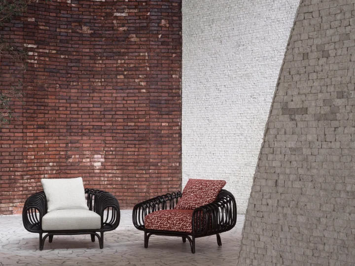 意大利家具品牌：Frigerio设计的全新系列扶手椅Pan