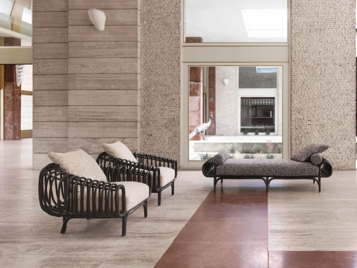 意大利家具品牌：Frigerio设计的全新系列扶手椅Pan