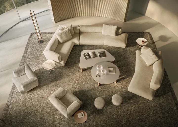 意大利家具品牌：Antonio Citterio为Flexform设计的Loungescape